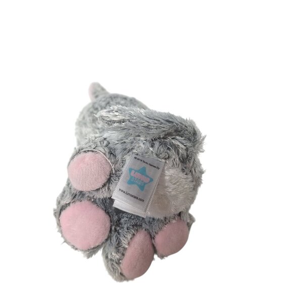 Lumo Stars Katti Grey Cat Plush Toy Big Blue Eyes Stuffed Animal 2018 7" - Picture 5 of 5